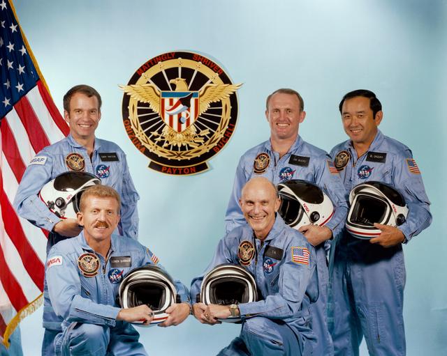 OFFICIAL PORTRAIT - STS-51C CREW