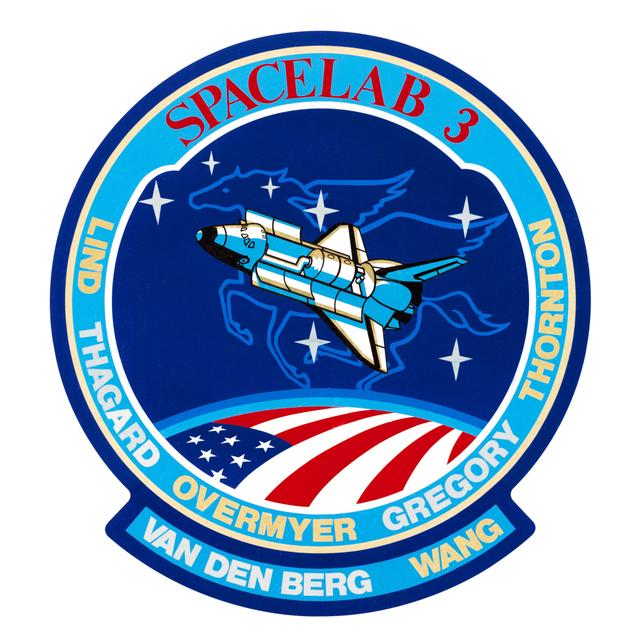 STS 51B/SPACELAB (SL)-3 - CREW INSIGNIA