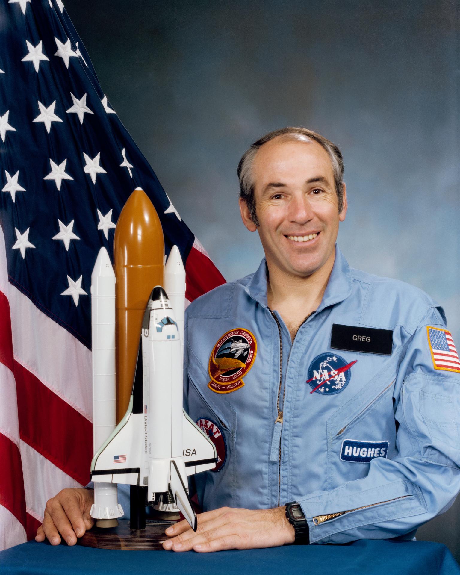 Official astronaut portrait for Gregory Jarvis