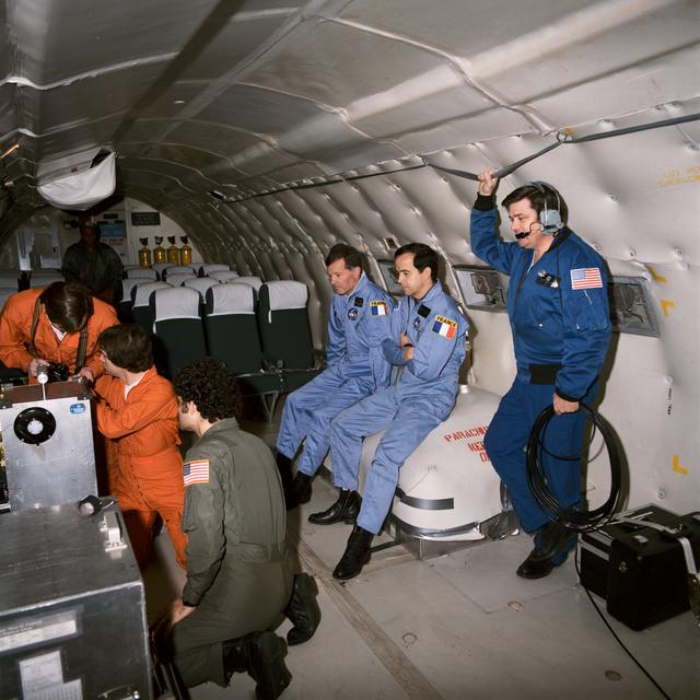 NASA image: ZERO-G - PAYLOAD SPECIALIST (PS) BAUDRY, PATRICK