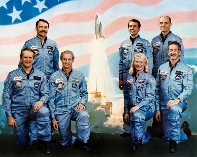 NASA image: OFFICIAL PORTRAIT - STS-51D CREW