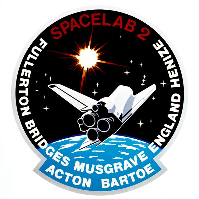 NASA image: STS-51F - CREW INSIGNIA