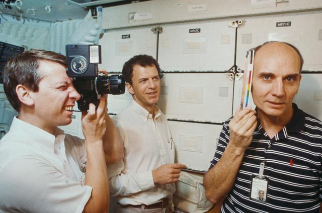 NASA image: Crew Training - STS-24/51B - JSC