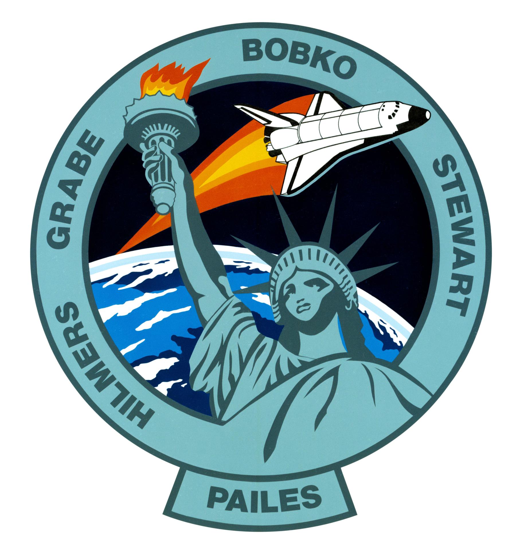 STS-51J mission patch
