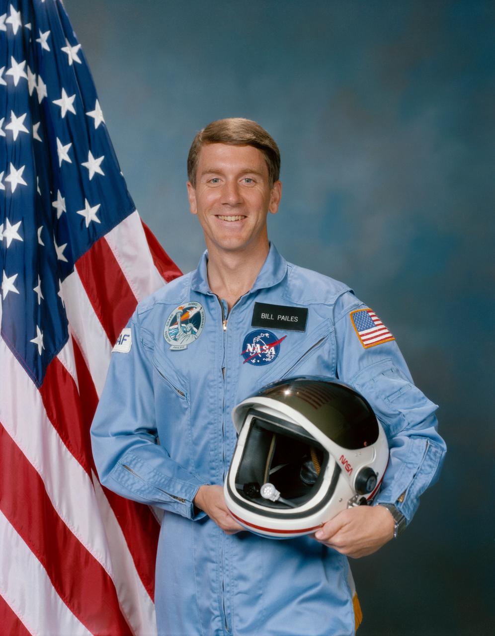 S85-39868 (1985) ---  William A. Pailes (Major USAF), Payload specialist on 51J.