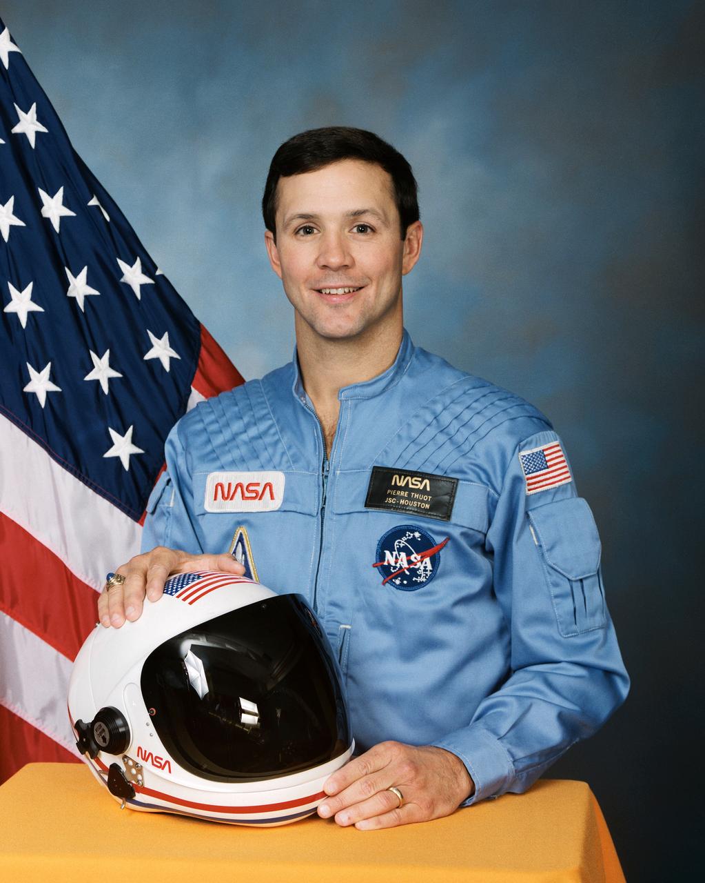S85-41896 (October 1985) --- Astronaut Pierre J. Thuot, Astronaut Candidate Group 11.