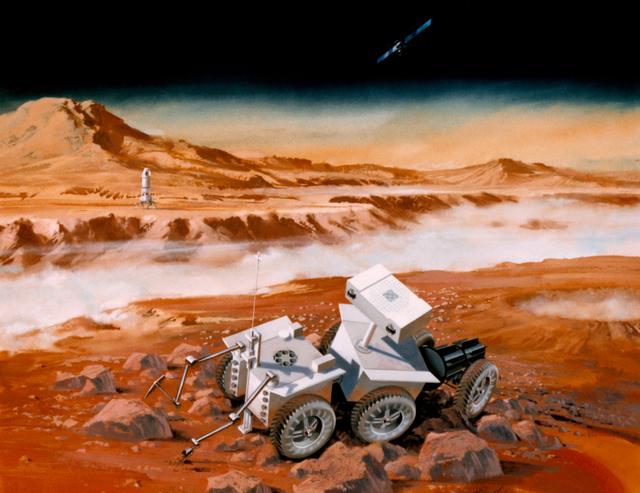 NASA image: Art Concepts - Mars Sample (Robot)