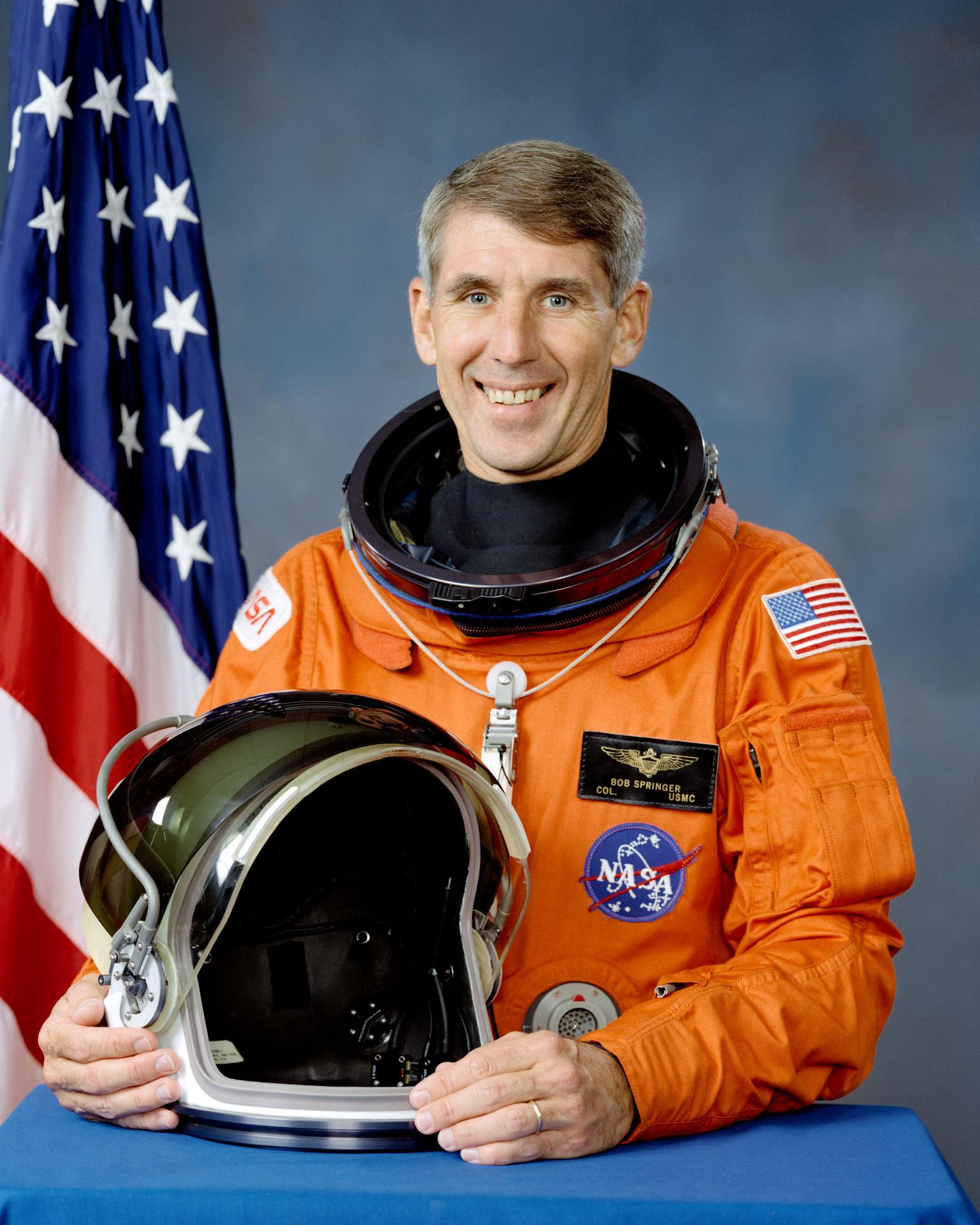 Official astronaut portrait for Robert Springer
