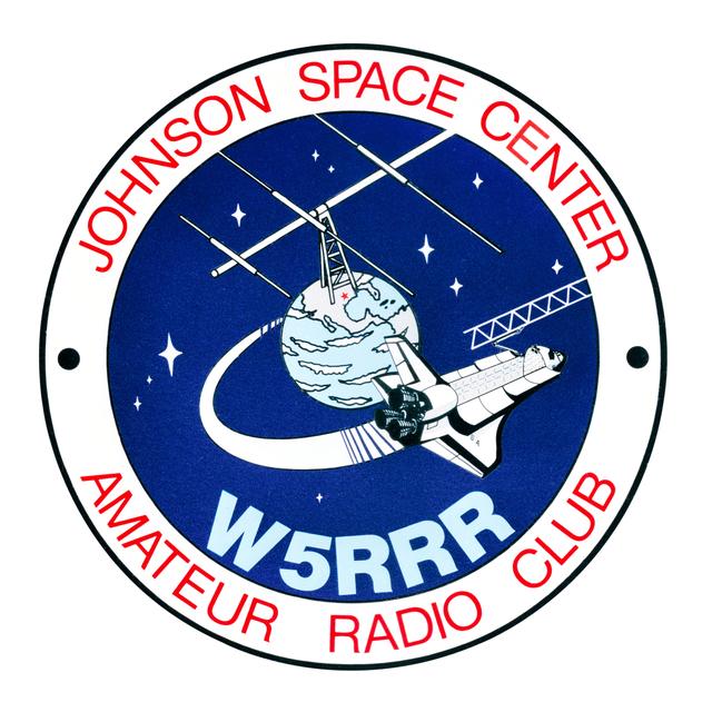 NASA image: Artist concept of the Johnson Space Center Amateur Radio Club logo.