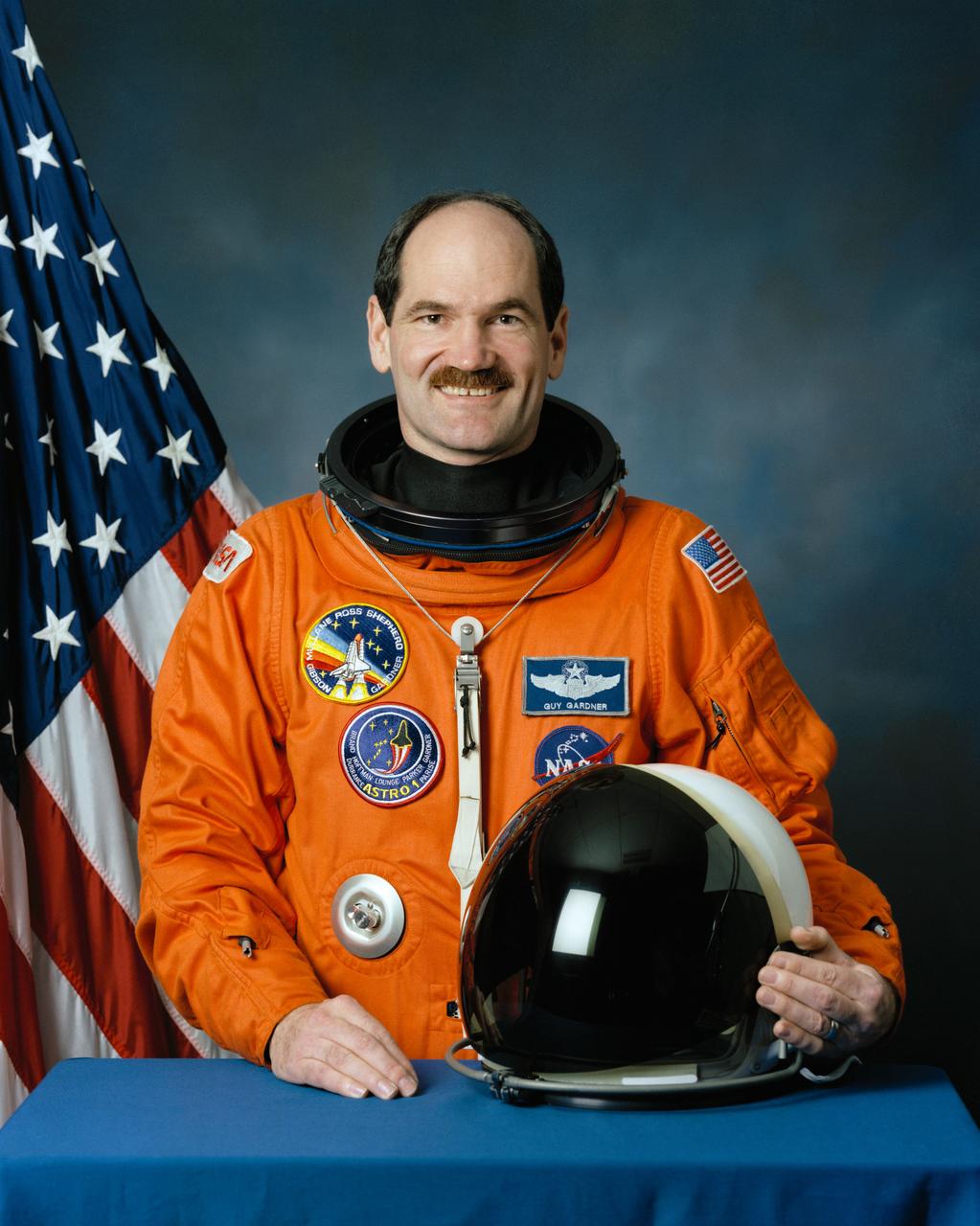 S90-32808 (1990) --- Astronaut Guy S. Gardner.