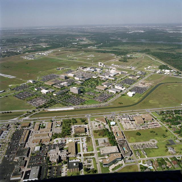 NASA image: Aerial view of Johnson Space Center