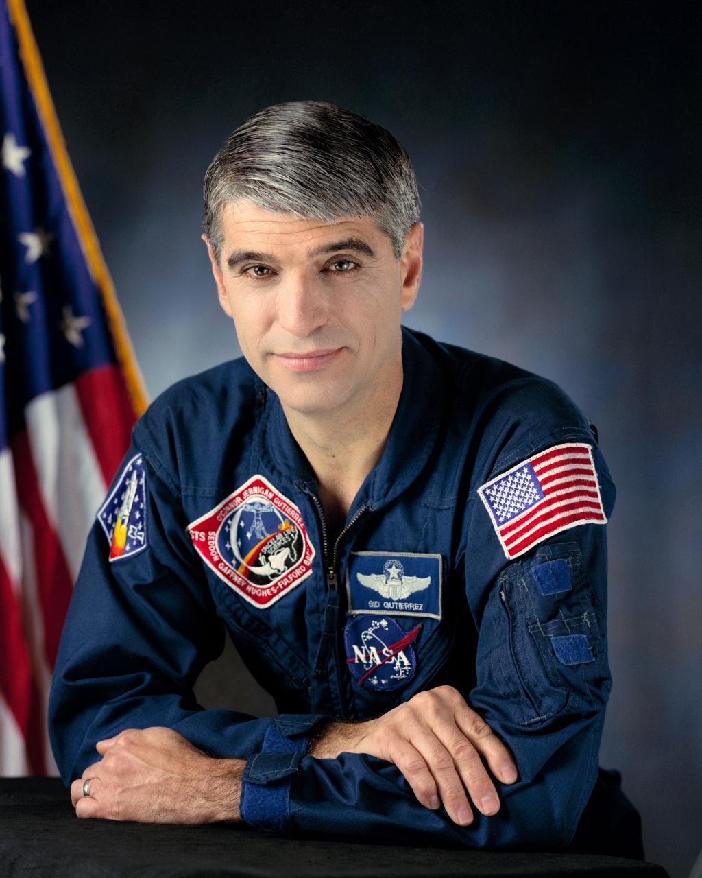 S91-35916 (1 May 1991) --- Astronaut Sidney M. Gutierrez.