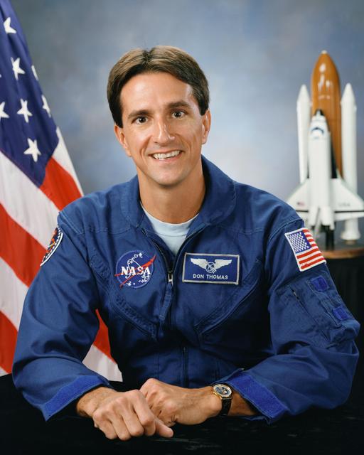 NASA image: Official portrait of astronaut Donald A. Thomas
