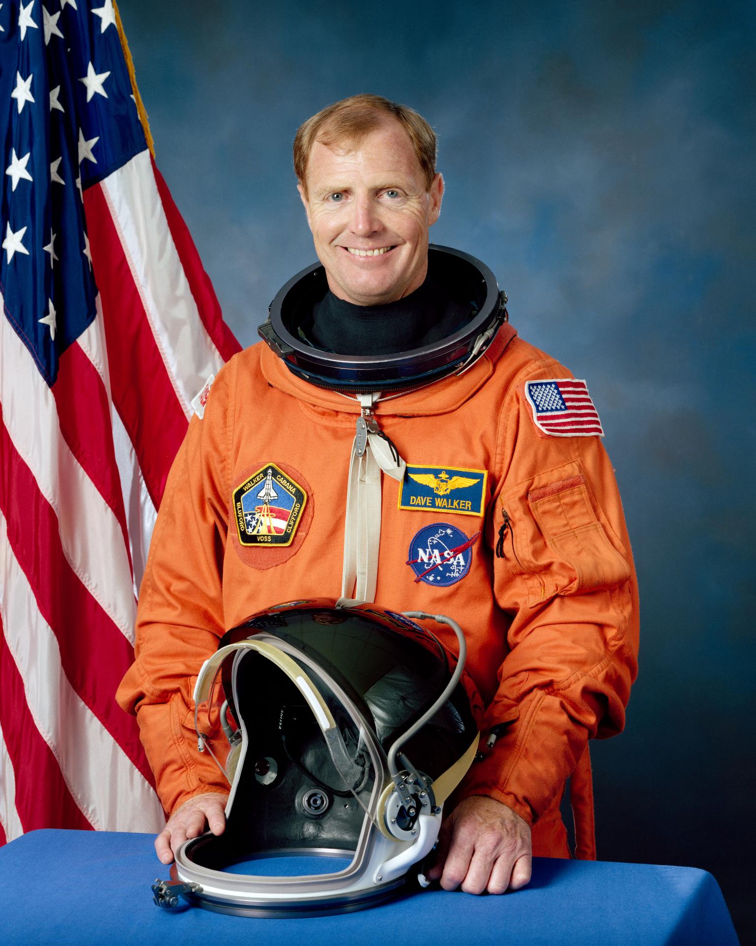 Official astronaut portrait for David Walker
