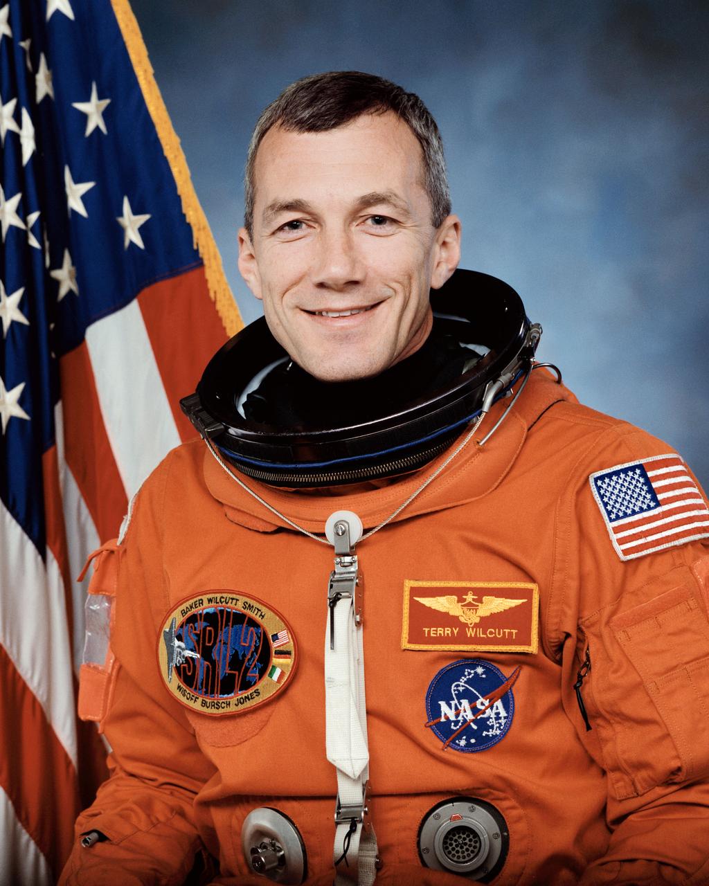 S94-31663 (7 April 1994) --- Astronaut Terrence W. Wilcutt, commander. Photo credit: NASA