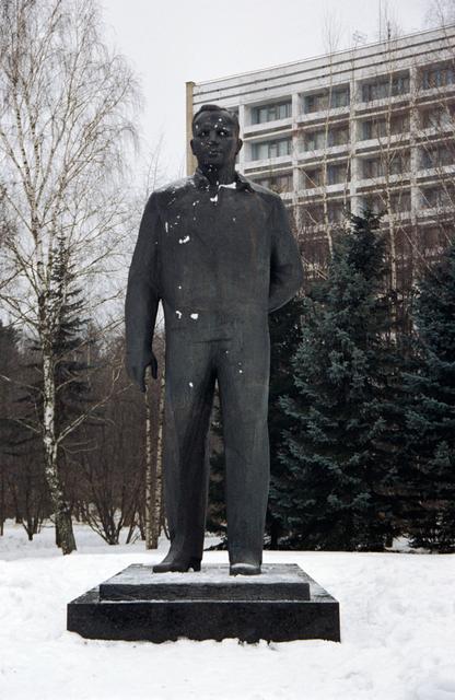 NASA image: Gagarin monument view