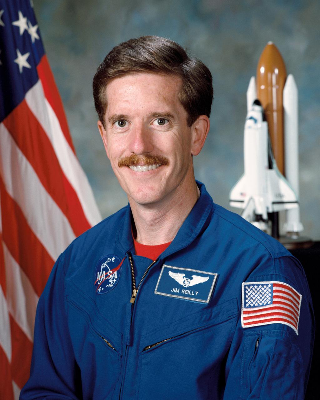 S95-08801 (1995) --- Astronaut James F. Reilly