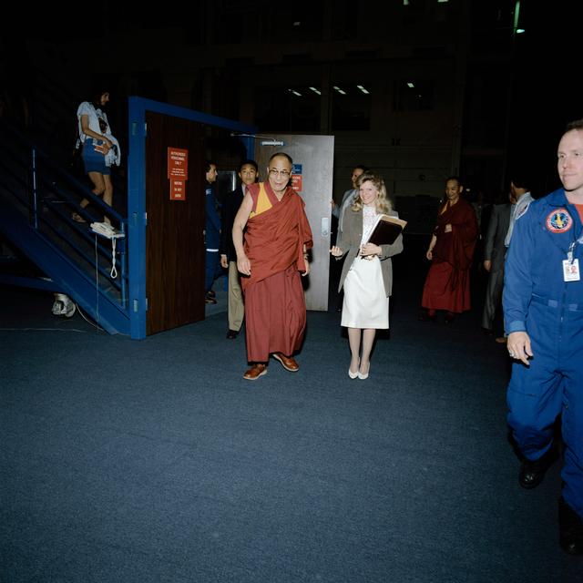 NASA image: Visit by the Dalai Lama