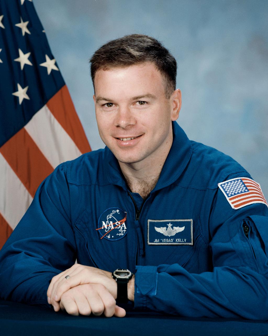 S96-14959 (1996) --- Astronaut James M. Kelly.
