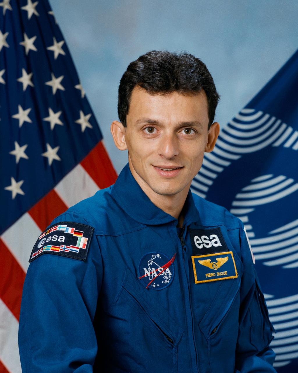 S96-16131 (13 Sept 1996) --- ESA payload specialist Pedro Duque.