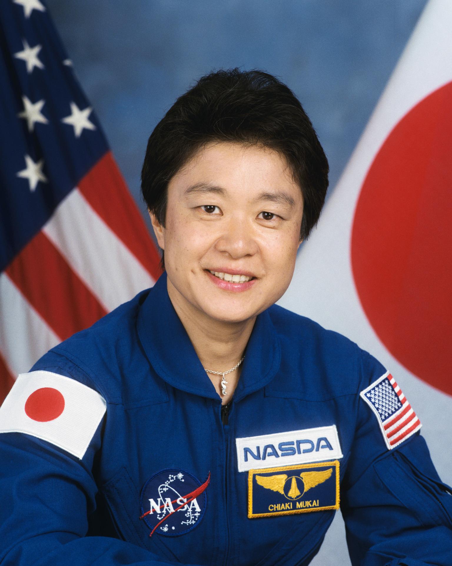Official astronaut portrait for Chiaki Mukai