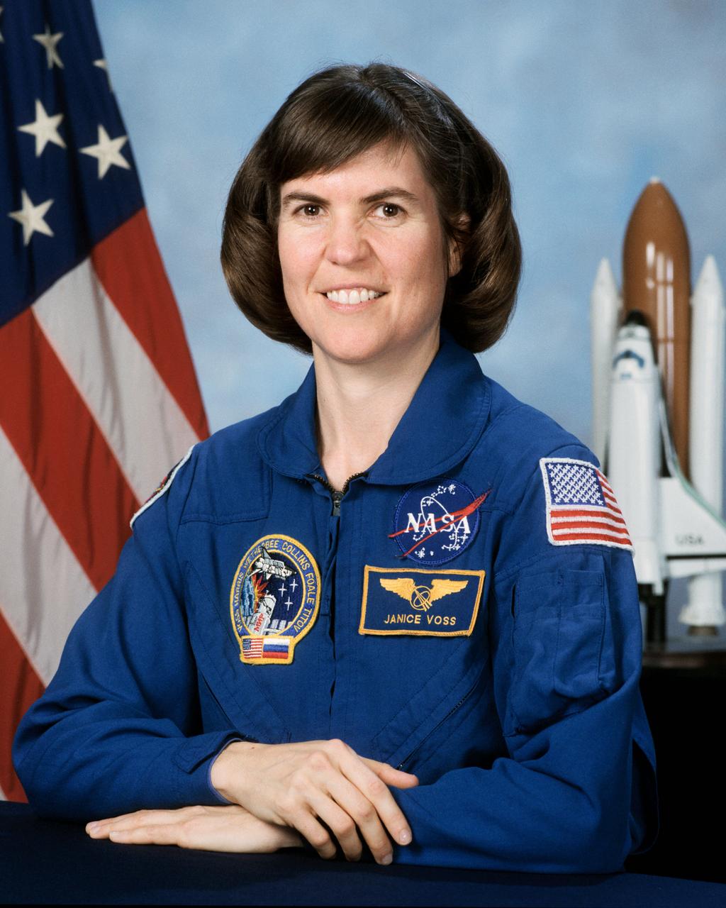 S97-02820 (17 Dec. 1996) --- Astronaut Janice Voss, mission specialist.