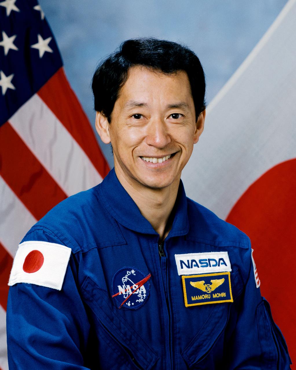 S97-05508 (13 Sept. 1996) --- Astronaut Mamoru Mohri, payload specialist, representing   National Space Development Agency (NASDA).