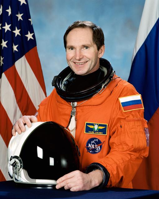 NASA image: Official portrait of cosmonaut Valeri Tokarov