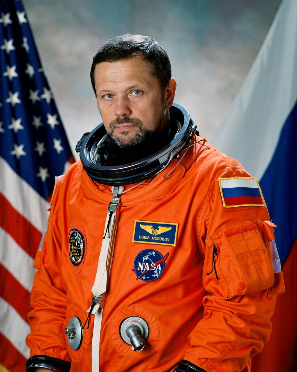 S99-07607 (July 1999) --- Cosmonaut Boris V. Morukov, Russian Space Agency (RSA).  (Morukov was assigned in the summer of 1999 to serve on the crew of STS-106, the second Shuttle-Assembly mission for the International Space Station.)
