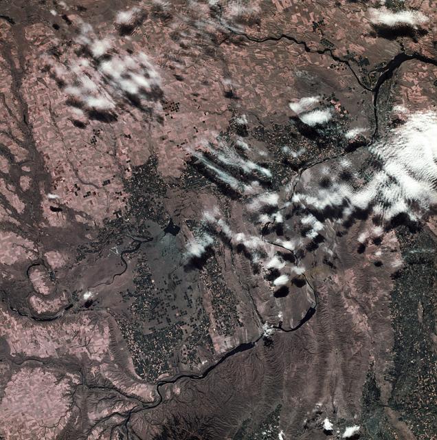 NASA image: View of southeastern Washington State