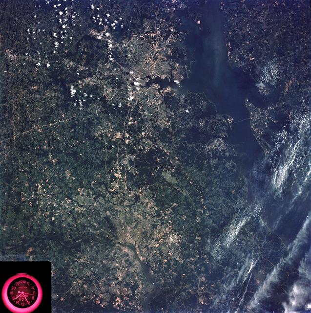 NASA image: Washington, D.C. and the Baltimore, Maryland area