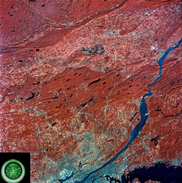 NASA image: View of southeastern New York State