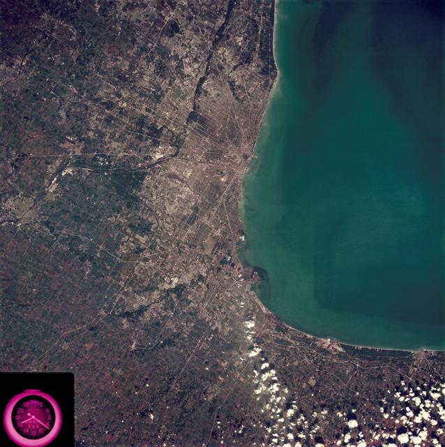 NASA image: Metropolitan area of Chicago