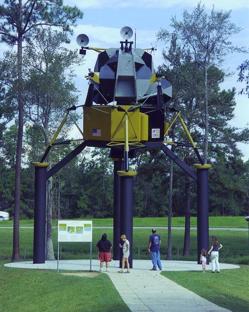 NASA image: Lunar Lander Exhibit