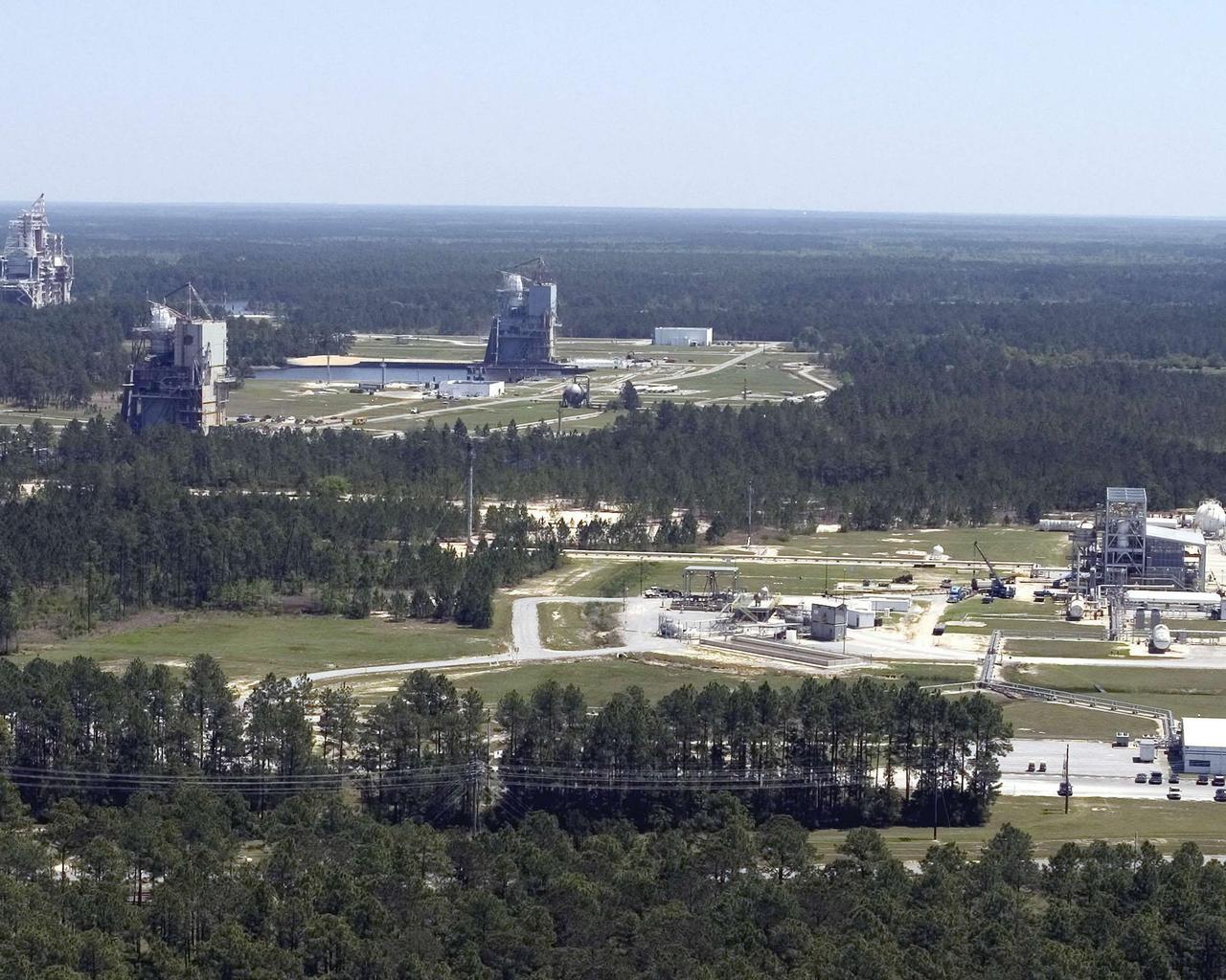 SSC's rocket engine test complex and its four unique test stands provide test operations for the development and certification of propulsion systems, subsystems and components.