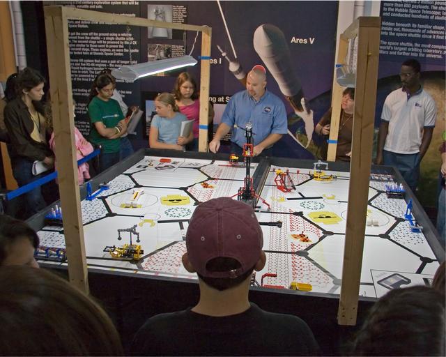 NASA image: FIRST LEGO League Kickoff