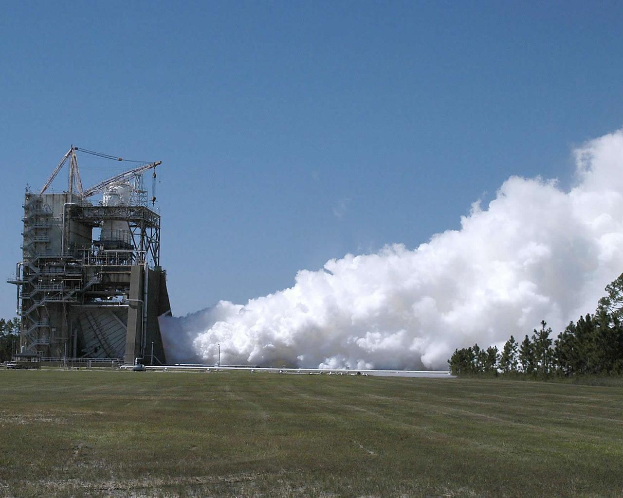 The Stennis Space Center conducted the final space shuttle main engine test on its A-1 Test Stand Friday. The A-1 Test Stand was the site of the first test on a shuttle main engine in 1975. Stennis will continue testing shuttle main engines on its A-2 Test Stand through the end of the Space Shuttle Program in 2010. The A-1 stand begins a new chapter in its operational history in October. It will be temporarily decommissioned to convert it for testing the J-2X engine, which will power the upper stage of NASA's new crew launch vehicle, the Ares I. Although this ends the stand's work on the Space Shuttle Program, it will soon be used for the rocket that will carry America's next generation human spacecraft, Orion.