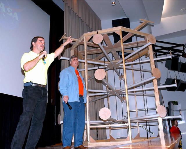 NASA image: FIRST Robotics Kickoff