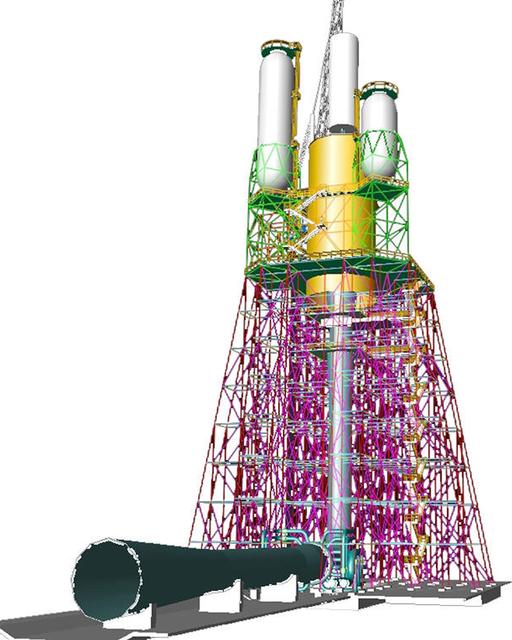 NASA image: A-3 Test Stand