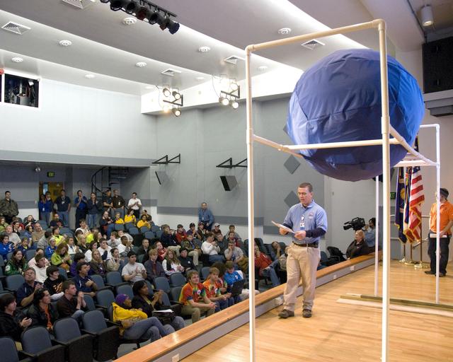NASA image: NASA hosts FIRST Robotics kickoff for regional schools