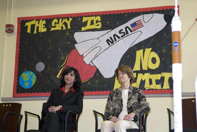 NASA image: Supriya Jindal school visit