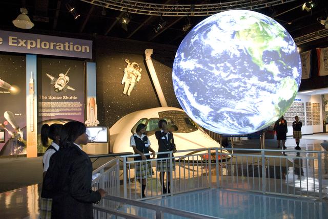 NASA image: Science on a Sphere exhibit