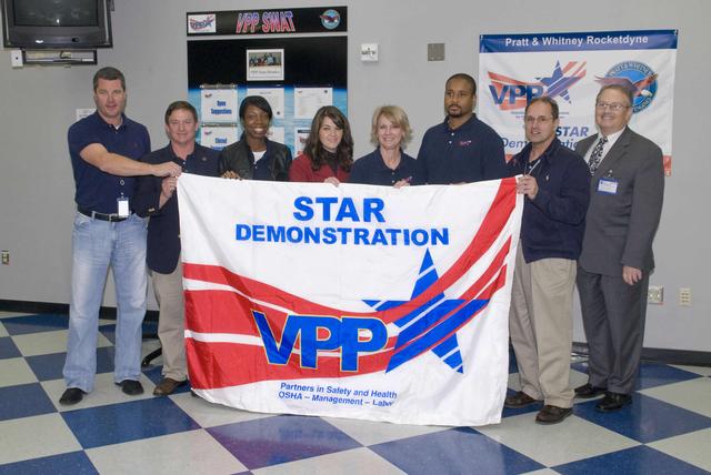 NASA image: Pratt and Whitney Rocketdyne receives VPP banner