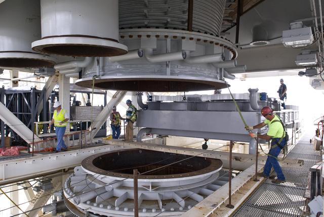 NASA image: A-3 Test Stand work continues