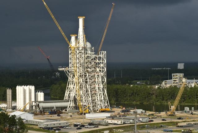 NASA image: A-3 Test Stand work