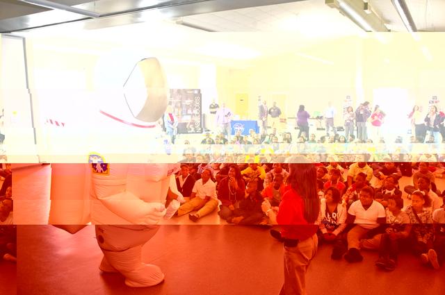 NASA image: School outreach event