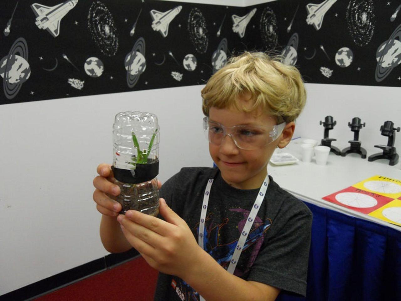 Each year, more than 400 Mississippi and out-of-state youths visit Stennis Space Center for weeklong Astro Camp activities. In 2012, campers investigated the science behind 21st century space travel, particularly related to the International Space Station and how astronauts live and work aboard the orbiting space laboratory.