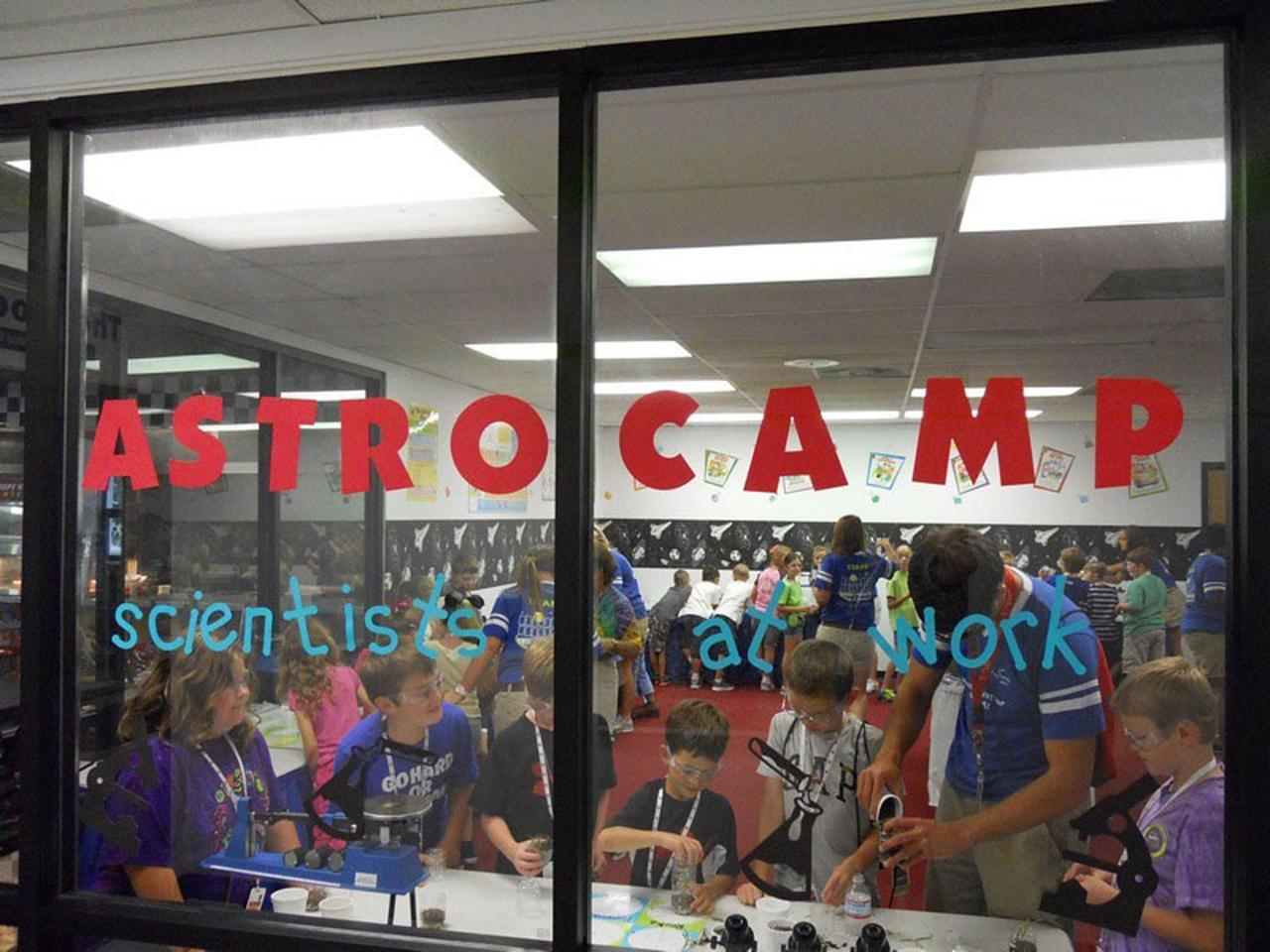 Each year, more than 400 Mississippi and out-of-state youths visit Stennis Space Center for weeklong Astro Camp activities. During 2012 sessions, campers were asked to design a human outpost for one of three distant destinations in our solar system: the moon, Mars or an asteroid.