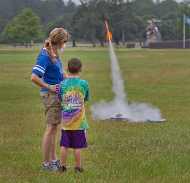 Each year, more than 400 Mississippi and out-of-state youths visit Stennis Space Center for weeklong Astro Camp activities. As in previous years, a highlight of the 2012 sessions was the launching of campers' rockets.