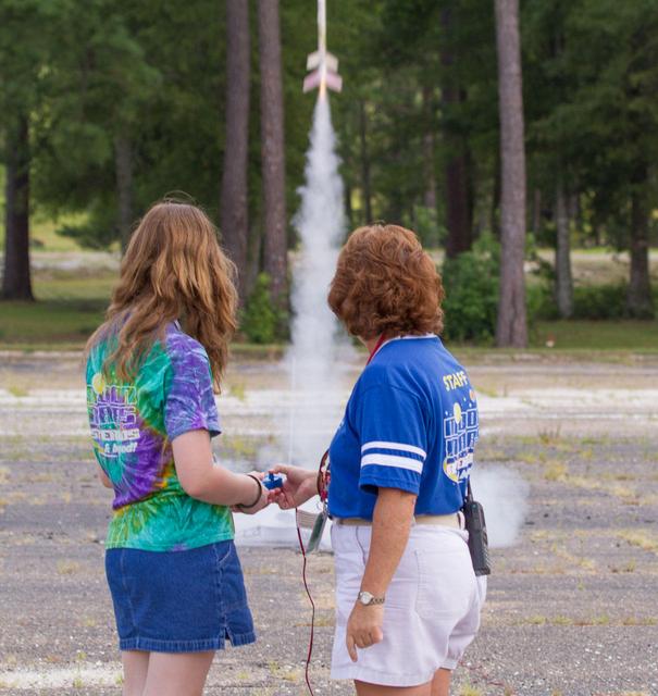 Summer is a time of educational activity at Stennis Space Center. In June 2012, 25 young people age 13-15 attended the annual Astro STARS (Spaceflight, Technology, Astronomy and Robotics at Stennis) camp at the rocket engine test facility. During the five-day camp, participants engaged in hands-on experiences in a variety of areas, including engineering and robotics. On the final day, campers launched model rockets they had assembled.